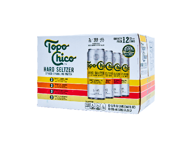 Topo Chico Hard Seltzer Variety Pack Buy Hard Seltzer Online Half
