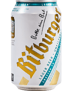 Bitburger Helles Lagerbier - glutenfrei