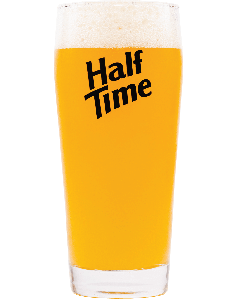 Half Time Logo Willi Becher Glass