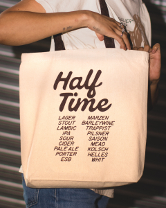 Half Time Tote Bag
