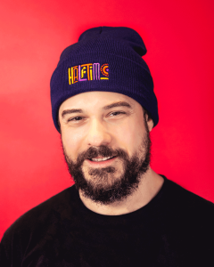 Navy Blue Beanie Hat