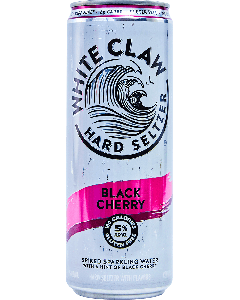 White Claw Black Cherry Seltzer