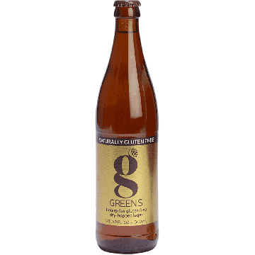 Greens Dry-Hopped Lager 16.9 oz (Gluten Free)