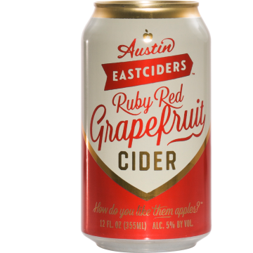 Austin Cider Ruby Red Grapefruit