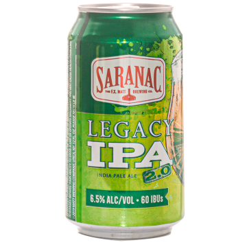 Saranac Legacy Ipa Cans