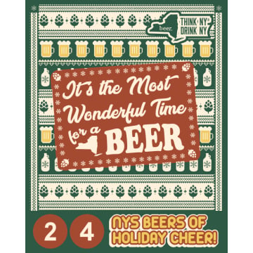 24 NYS Beers of Holiday Cheer (Pre-Order)