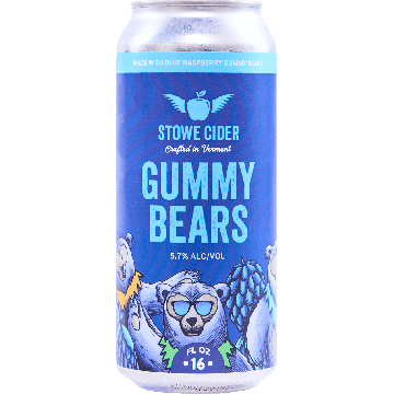 Blue Raspberry Gummy Bears