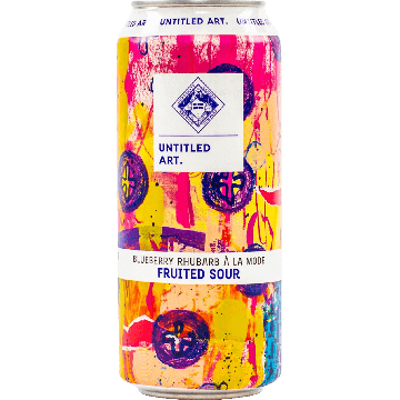 Blueberry Rhubarb À La Mode Fruited Sour