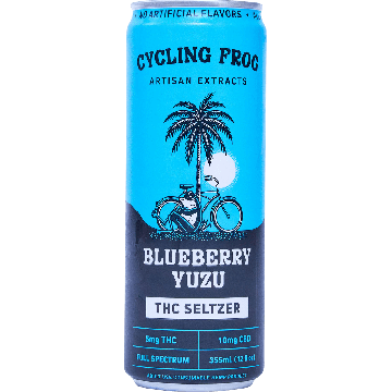 Blueberry THC Seltzer