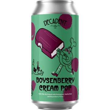 Boysenberry Cream Pop