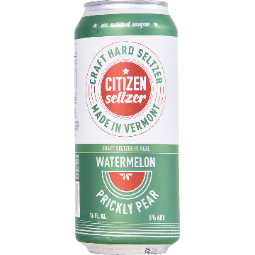 Citizen Watermelon Prickly Pear Seltzer