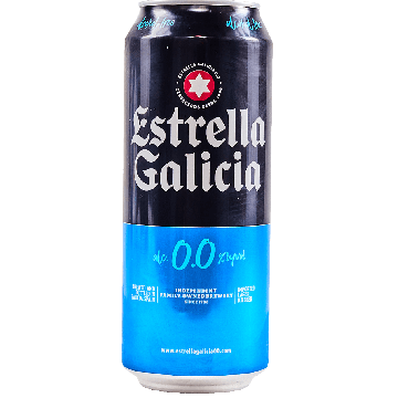 Estrella Galicia 0.0 (Non-Alcoholic)