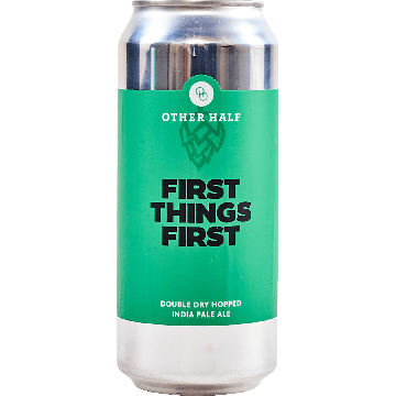 First Things First (Monkish Brewing collab)