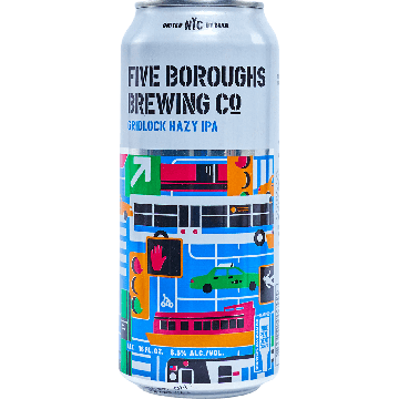 Five Boroughs Gridlock Hazy Ipa
