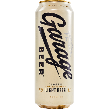 Garage Beer 24 Oz Can