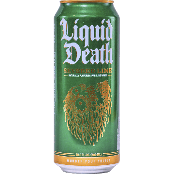 Liquid Death Severed Lime Sparkling Water