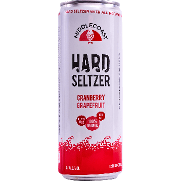 Middlecoast Cranberry Grapfruit Seltzer