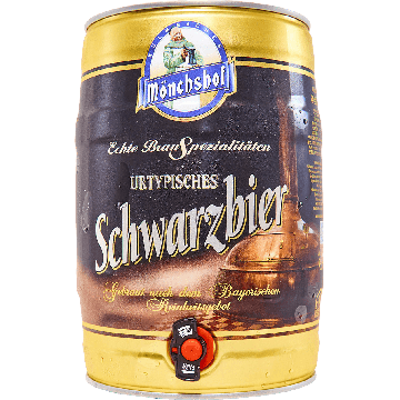 Monchschof Schwarzbier Mini Keg