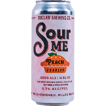Sour Me Peach Cobbler