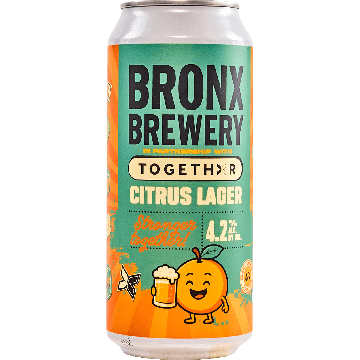 Stronger Together Citrus Lager