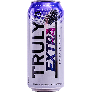 Truly Black Raspberry Extra-Hard Seltzer