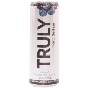 Truly Spiked & Sparkling Blueberry Acai