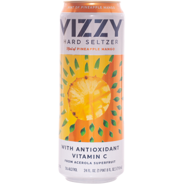 Vizzy Pineapple Mango Hard Seltzer 24oz