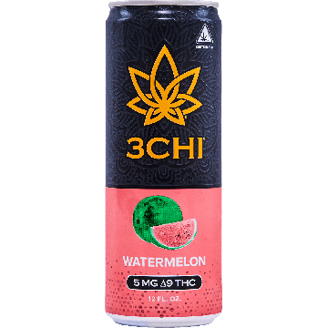 Black Raspberry Delta 9 Seltzer - 3CHI - - Half Time Beverage