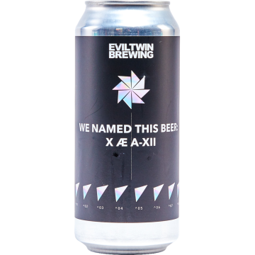 We Named This Beer X AE A-12