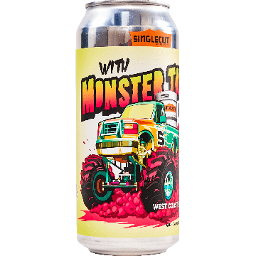 With Monster Truck Force West Coast IPA