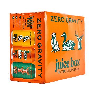 Zero Gravity Juice Box 12 Pack