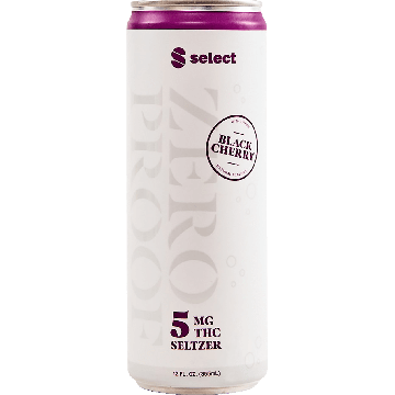 Zero Proof Seltzer Cherry 5MG THC
