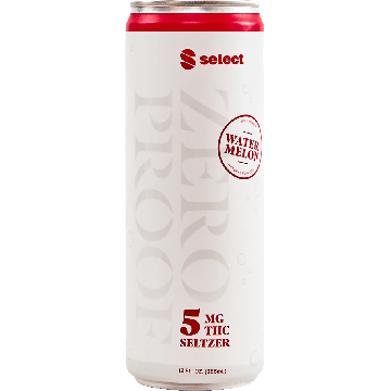 Zero Proof Seltzer Watermelon 5MG THC