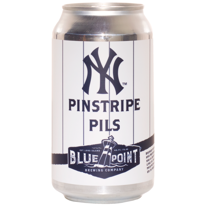 Blue Point New York Yankees Pinstripe Pilsner 12OZ - The best selection &  pricing for Wine, Spirits, and Craft Beer!, Toms River, NJ