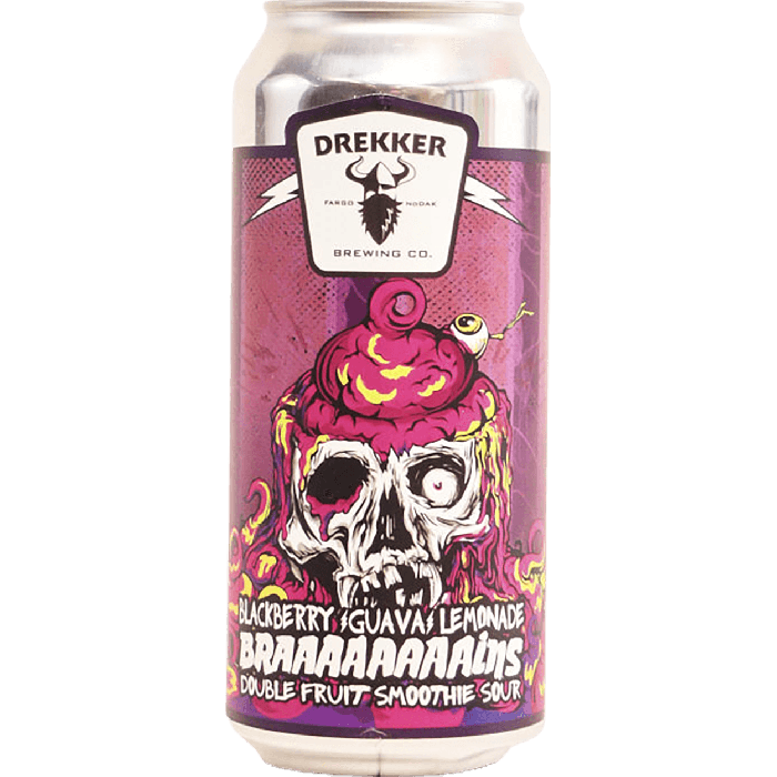 Braaaaaaaains - Blackberry, Guava, Lemonade - Drekker Brewing