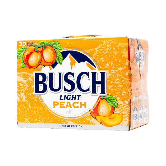 Busch Light Peach - Anheuser Busch - Buy Craft Beer Online - Half