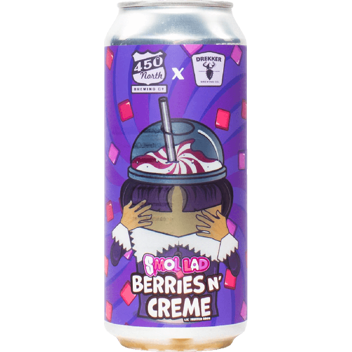 Slushy Xxl Smol Lad Berries N' Creme 450 North Brewing Company
