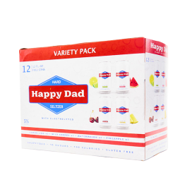 Happy Dad | Hard Seltzer Variety Pack | Half Time