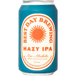 Hazy Ipa - Best Day Brewing - Buy Non Alcoholic Beer Online - Half
