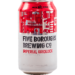 Imperial Gridlock Ipa - Five Boroughs Brewing - Buy Craft Beer