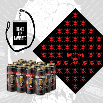 Breedbrew – Live for This Lager *Signed VIP Laminate + Bandana Package*