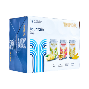 Fountain Hard Seltzer Tropical Mixed Pack