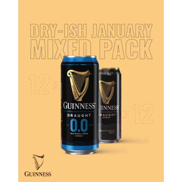 Guinness Dryish January Mixed Pack