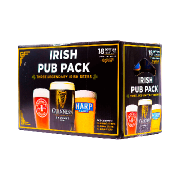 Guinness Irish Pub Pack (18-Pack)