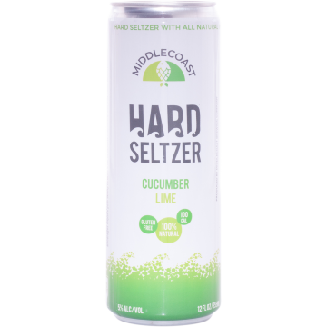 Middlecoast Cucumber Lime Seltzer