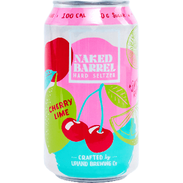 Naked Barrel Hard Seltzer: Cherry Lime