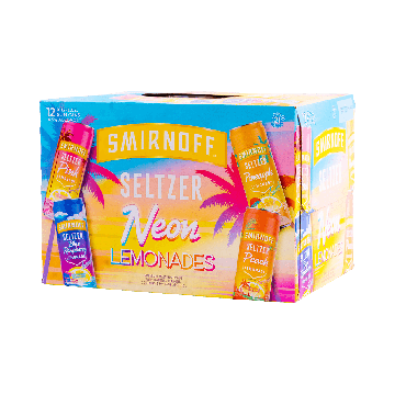 Smirnoff Seltzer Neon Lemonade
