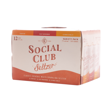 Social Club Seltzer Variety