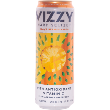 Vizzy Pineapple Mango Hard Seltzer 24oz