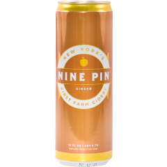 Nine Pin Ginger Cider